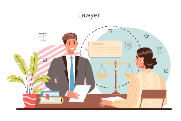 a man and woman sitting at a table talking