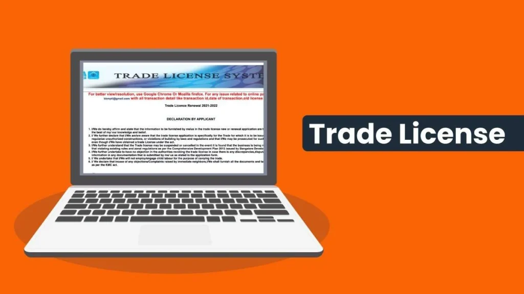 TRADE LICENSE services